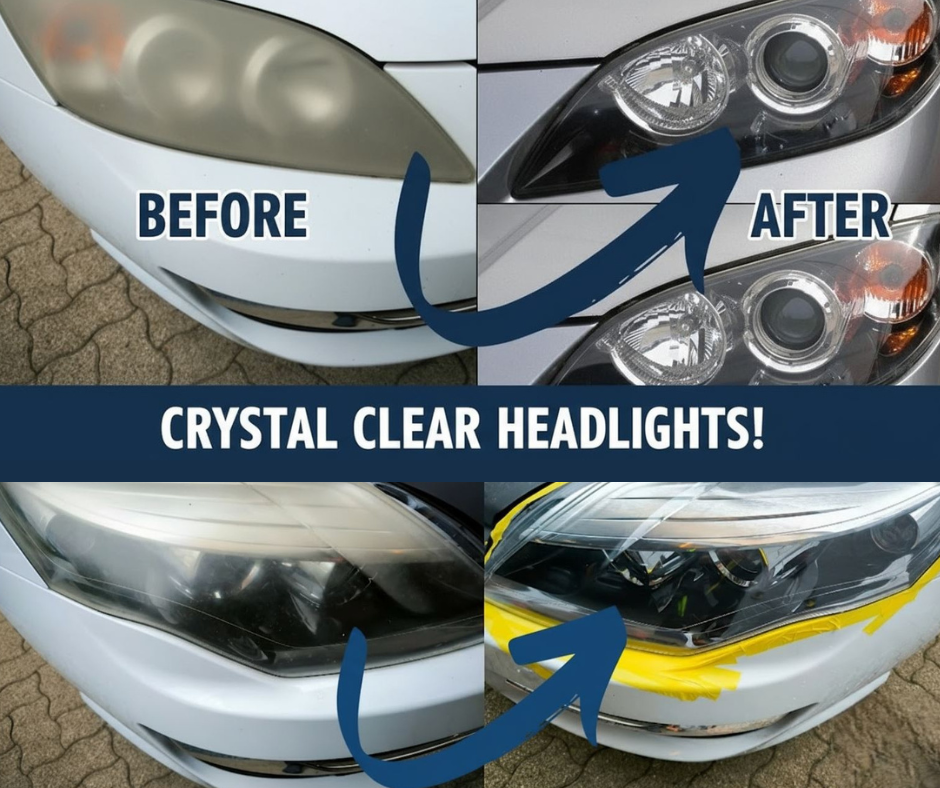 Solution الحل الأمثل لإزالة الخدوش و تنضيف انوار السيارة